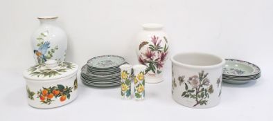 Portmeirion Botanic Garden large lilyflorum vase together with a collection of various other