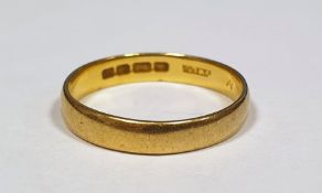 22 ct gold wedding band