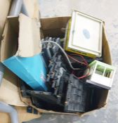 Small quantity of Triang Minic motor racing track and equipment