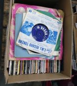 Quantity of long playing records including John Denver, Cliff Richard, Alison Moyet, Billy Fury, etc