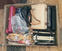Various vintage and later handbags, purses, etc (1 box)  Condition ReportBags in good condition