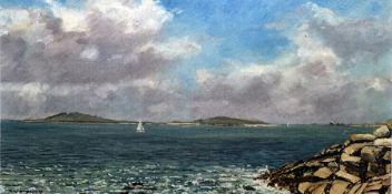 Quantity of framed and other prints, 4x500 jigsaw puzzle 