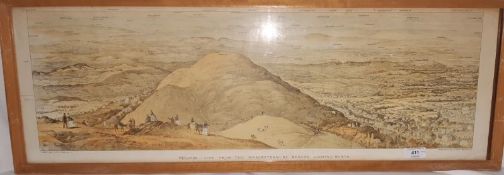 Published by H Guy, Malvern Pair coloured lithographs  