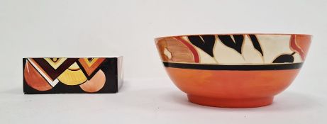 Clarice Cliff pottery bowl 