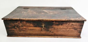 An original Teacher's Highland Cream Whisky box, the interior hinged lid stamped Teacher's, the base