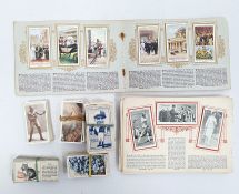 Assorted cigarette cards