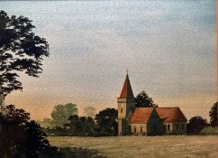 George Laity (20th century school) Watercolour  