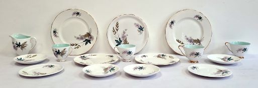 Queen Anne china part tea service 'Louise' pattern