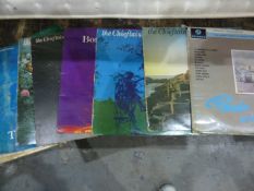 Quantity of long playing records and 45's to include The Fifth Dimension, Country Joe and the