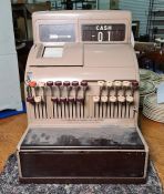 Vintage cash register by The National Cash Register Company LimitedCondition ReportThe mechanism