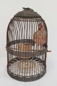 Two various wirework bird cages (2)