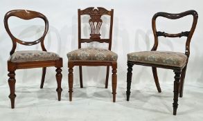 Six assorted Victorian chairs (6)