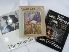 Quantity of books relating to art including:- Harries, Meirion & Susie  