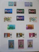 Album of Brunei stamps, early MM to 10$ and others, Burma George VI appears complete mint and some