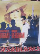 Collection of various advertising and other posters including one for the film 