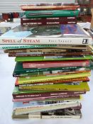 Railwayana, large quantity of books relating to and about railways including 