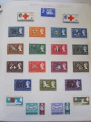 Three albums of stamps British Solomon Islands and British Virgin Islands stamps King George V