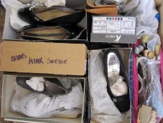 Large quantity of ladies shoes including Kay Shoes, Von Dal, Lotus, etc and a quantity of shoe trees