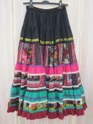 Two cotton Mexican skirts (2)