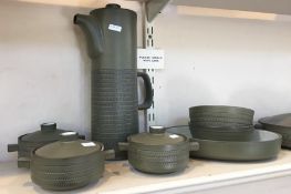 Denby greenstone part dinner and coffee service