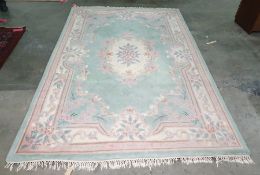 Chinese superwash rectangular rug, 273cm x 180cm