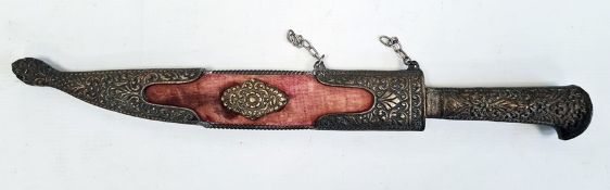 An Eastern dagger, 34cm long