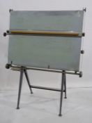 Architect's drawing board and adjustable scribe's desk with light (3)