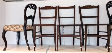 Five assorted chairs (5)