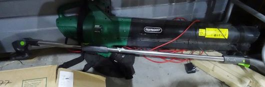 Qualcast electric blower/vac and a GTech rechargeable long reach hedge trimmer
