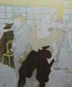 Assorted limited edition prints in oak frames