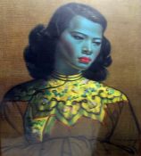 After Tretchikoff  Colour print 