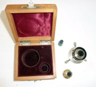 Ernst Leitz Wetzlar viewfinder in fitted wooden case