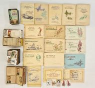 A quantity of cigarette cards, some in albums and loose, Wills, Players, etc (2 boxes)