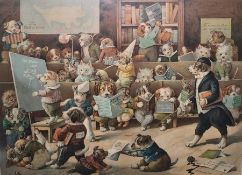 After Louis Wain Colour prints 