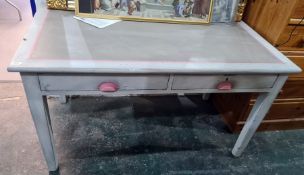 Grey painted desk/table