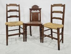 Three assorted chairs (3)