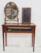 Modern bijouterie table, a dressing table mirror and a thin picture frame style display cabinet (3)