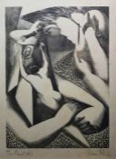 Blair Hughes-Stanton (1902-1981) Pair wood engravings  