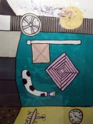 After Alan Davie CBE RA HRSA (British, 1920-2014)  Lithograph  