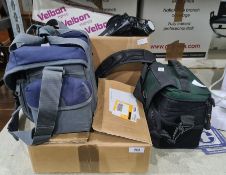 Quantity of camera equipment to include Panasonic video camera, camera cases, a Panasonic Lumix