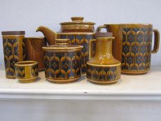 Quantity of Hornsea 'Heirloom' pattern china to include teapot, jug, milk jug, sugar bowl, eggcup,