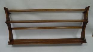 Ercol wall hanging plate rack