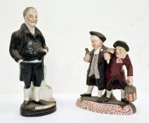 19th century Staffordshire group 