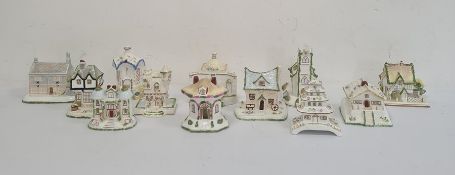 Quantity of cottages to include 'Tyrolean Castle', 'The Master's House' and 'Thatched Cottage' (12)