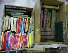 Two boxes of books and maps to include OS maps, antiquarian books to include 