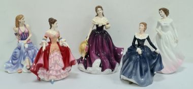 Royal Doulton figures Pretty Ladies 'Special Gift', Pretty Ladies 'Thinking of You' HN5144, Pretty