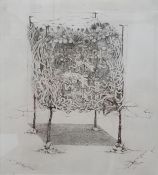 Michael Holland (1947-2002) Etching and drypoint 