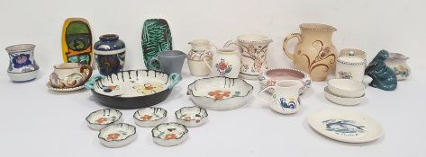 Quantity of Poole pottery,various patterns and other 20th century ceramics
