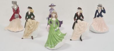 Royal Worcester figures Lara 'Christmas Morning' limited edition of 2000, 'Zara' limited edition