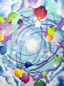 Andrew McAttee (b. 1972) Painting on canvas 